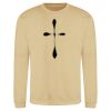 Sweat col rond 80% coton  Vignette