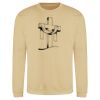 Sweat col rond 80% coton  Vignette