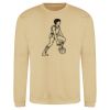 Sweat col rond 80% coton  Vignette