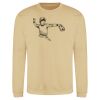 Sweat col rond 80% coton  Vignette