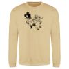 Sweat col rond 80% coton  Vignette