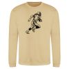 Sweat col rond 80% coton  Vignette