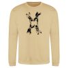 Sweat col rond 80% coton  Vignette