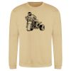 Sweat col rond 80% coton  Vignette