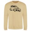 Sweat col rond 80% coton  Vignette