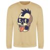 Sweat col rond 80% coton  Vignette