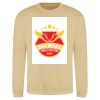Sweat col rond 80% coton  Vignette