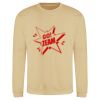 Sweat col rond 80% coton  Vignette