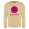Sweat col rond 80% coton  Vignette
