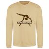 Sweat col rond 80% coton  Vignette