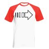 T-shirt bicolore unisexe Vignette