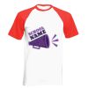 T-shirt bicolore unisexe Vignette
