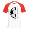T-shirt bicolore unisexe Vignette