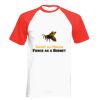T-shirt bicolore unisexe Vignette