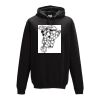 Sweat a capuche 80% coton Vignette